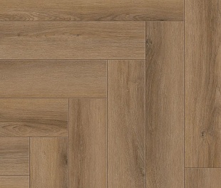 Замковый виниловый пол Norland Parquet S 1055-3 Onega 600х125x4 мм, упаковка 1.95 м