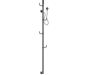 Полотенцесушитель электрический Allen Brau Liberty 1659х182 7.33001-BN браш никель